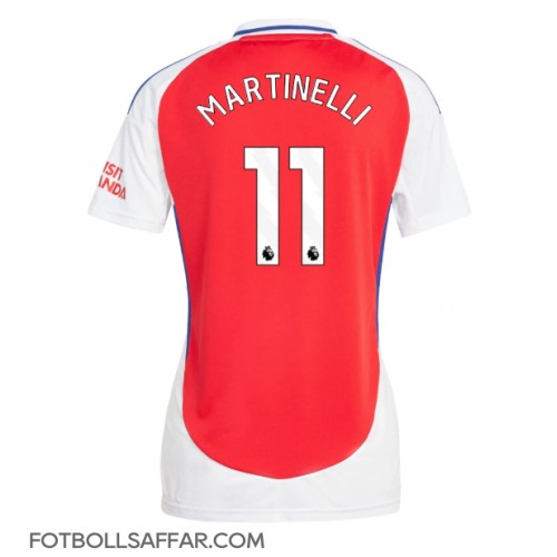 Arsenal Gabriel Martinelli #11 Hemmatröja Dam 2024-25 Kortärmad